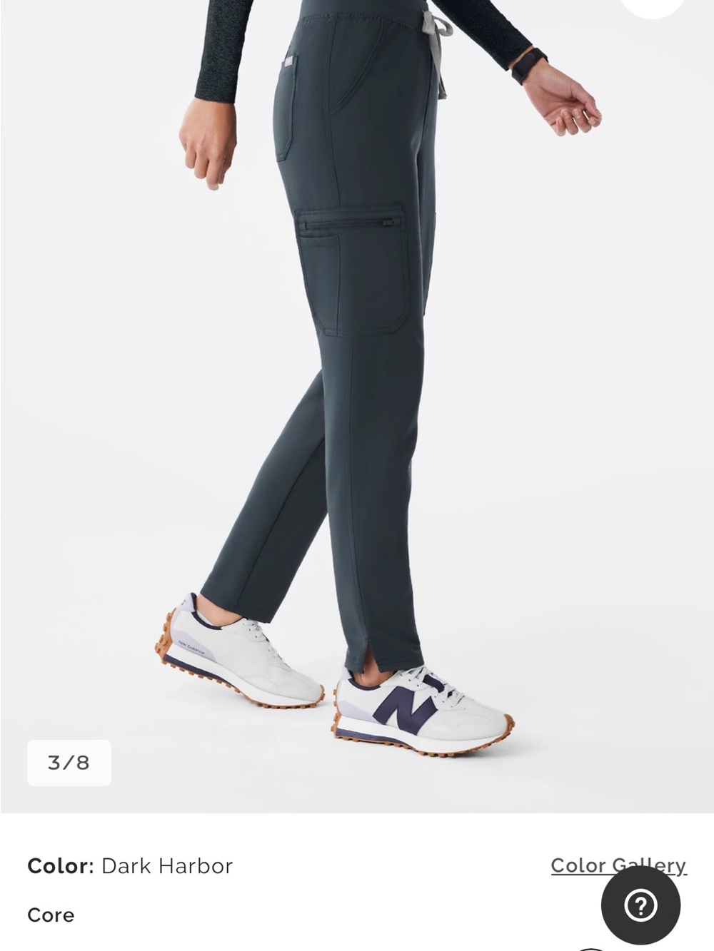 Figs high waisted yola skinny scrub pants